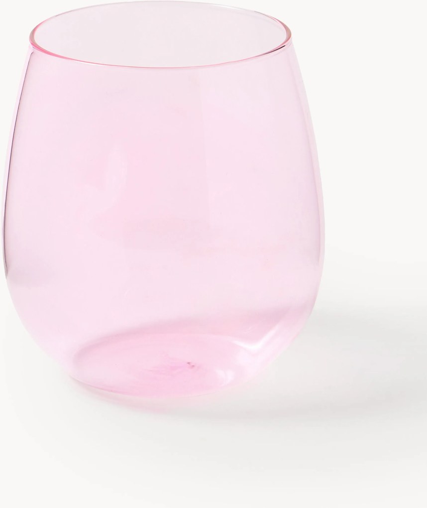 Mondgeblazen tumblers Karisa, 4-delig