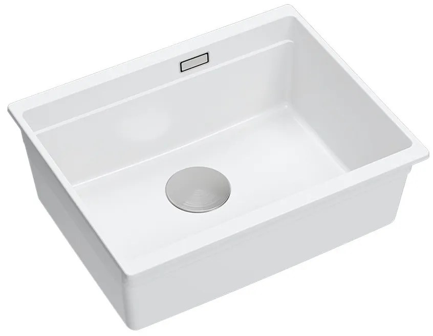 granieten spoelbak Logan 100 White