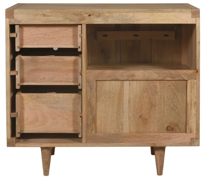 Livli Empresa badmeubel 90cm met ronde portoro gold waskom