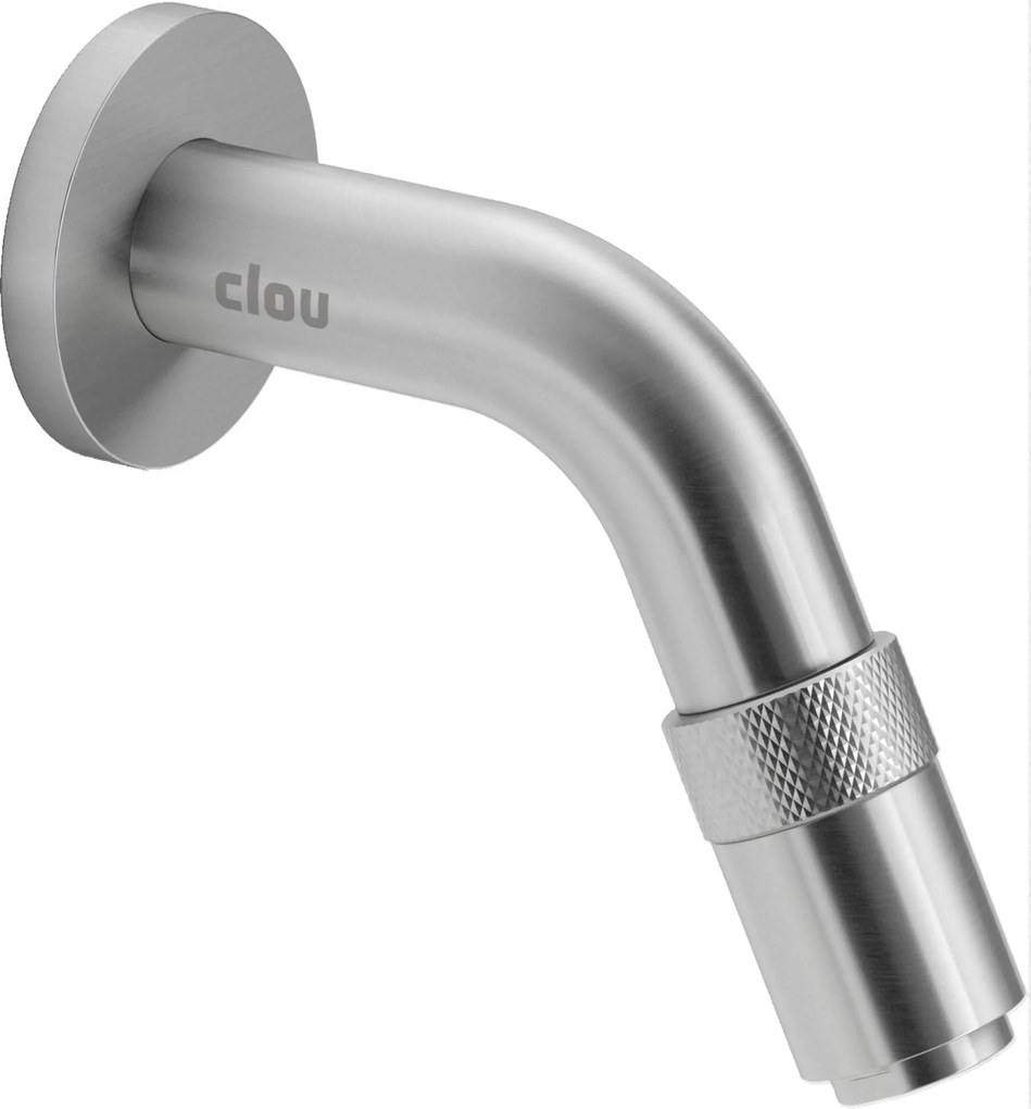 Clou Freddo 11 toiletkraan RVS geborsteld