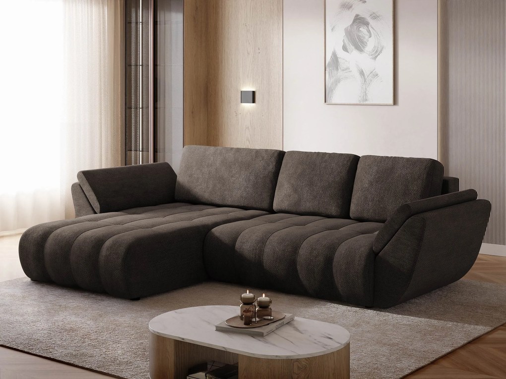 Hoekbank Camden 108, Aanwezig, Aanwezig, 283x195x86cm, 127 kg, Poten: Kunststof, Hout: Grenen