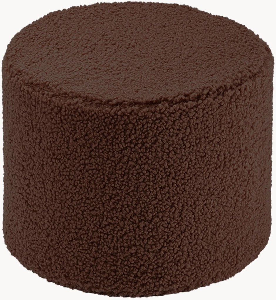 Teddy poef Sugar voor kinderen, Ø 40 cm