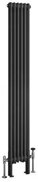 Eastbrook Imperia 2 koloms radiator 30x180cm 1078W antraciet