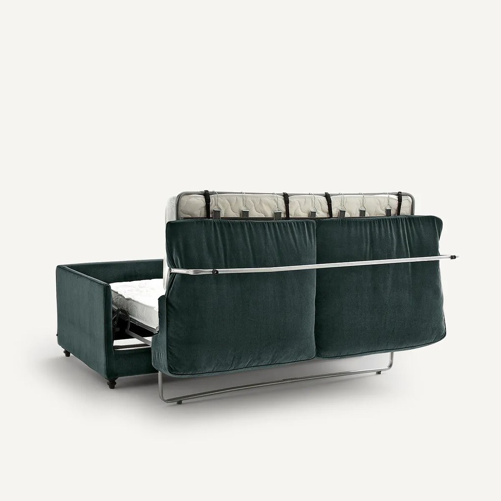 Omvormbare 3-zits fluwelen zetel, Lazare