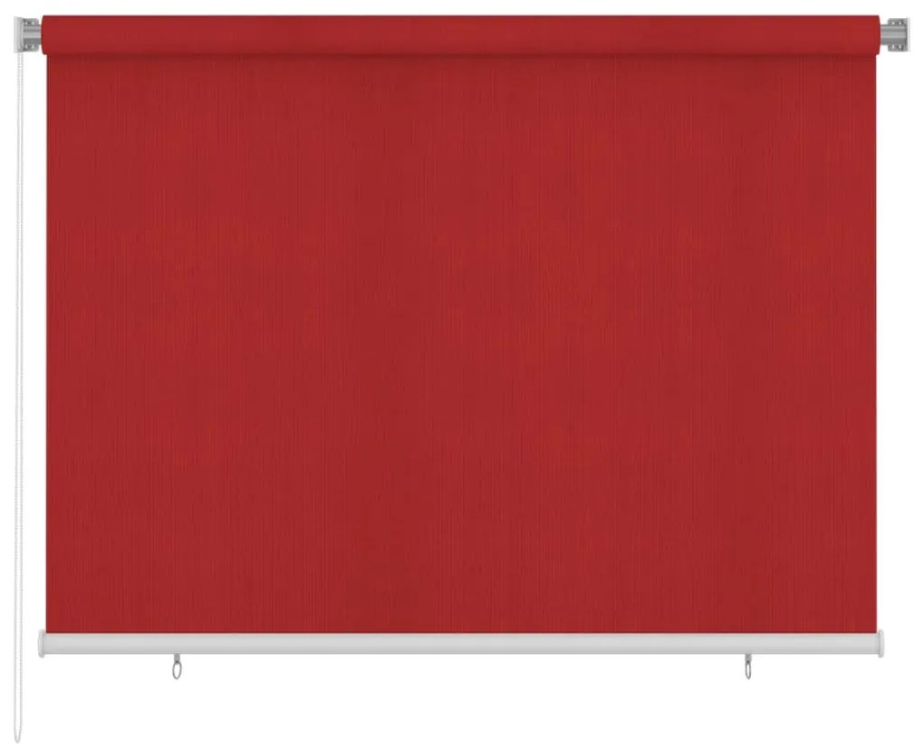 vidaXL Rolgordijn voor buiten 200x140 cm rood