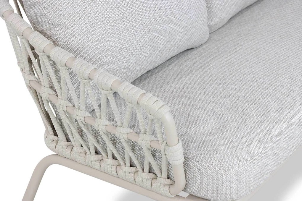 Stoel en Bank Loungeset 5 personen Rope Taupe Coco Barcelona