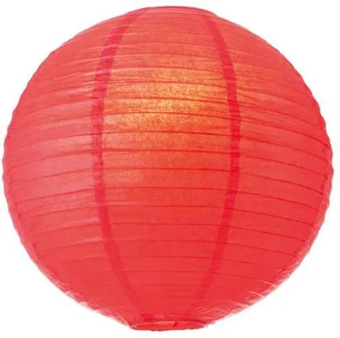 Lampenkap Lampion 40 cm rood