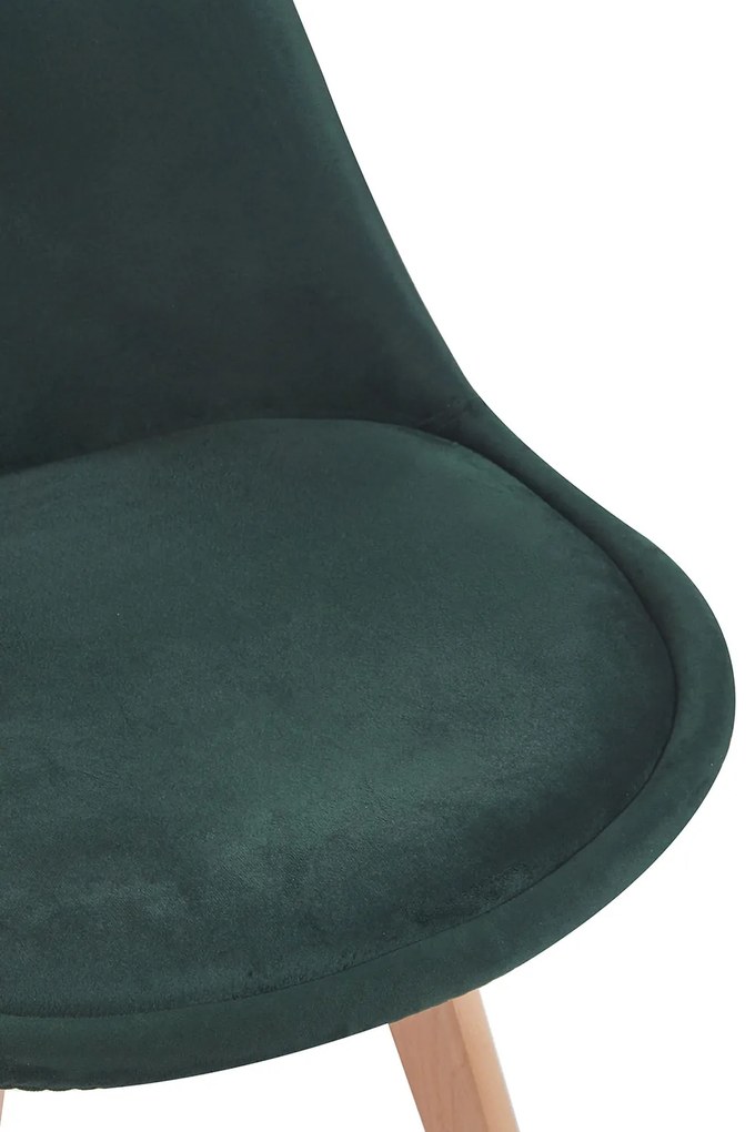 Set van 4 Synk Fluwelen Stoelen