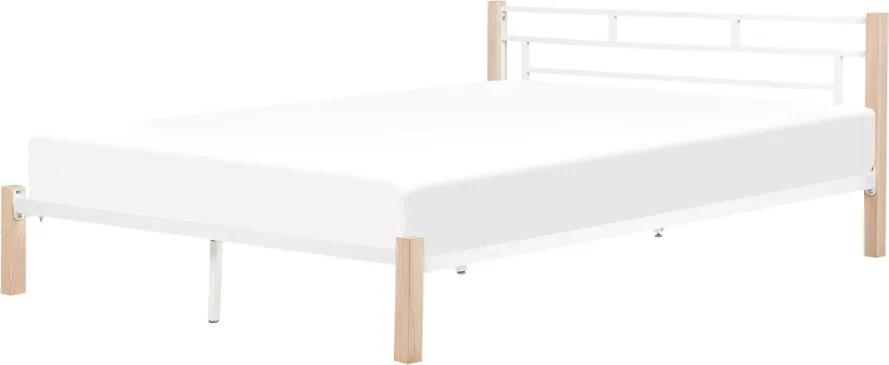 Bed metaal wit 160 x 200 cm GARDANNE