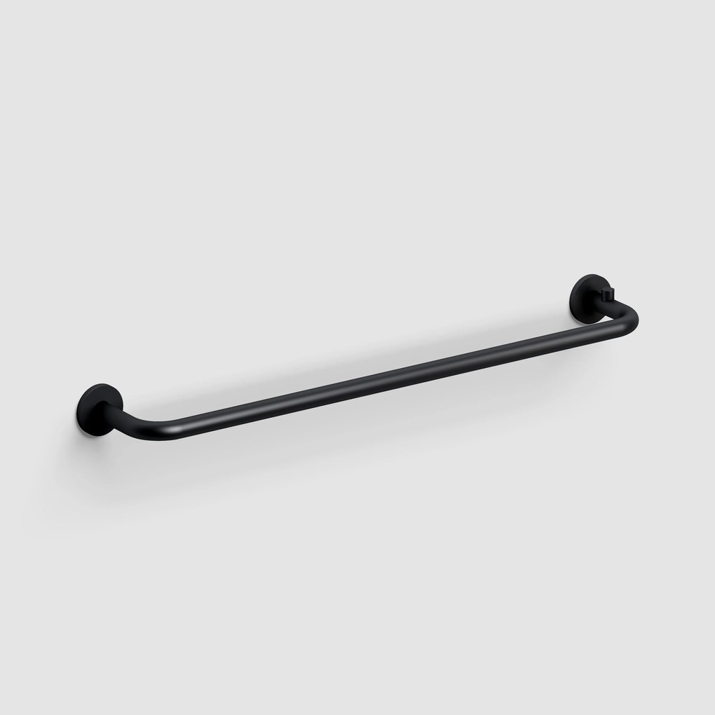 Clou Kaldur handdoekhouder 45cm zwart mat