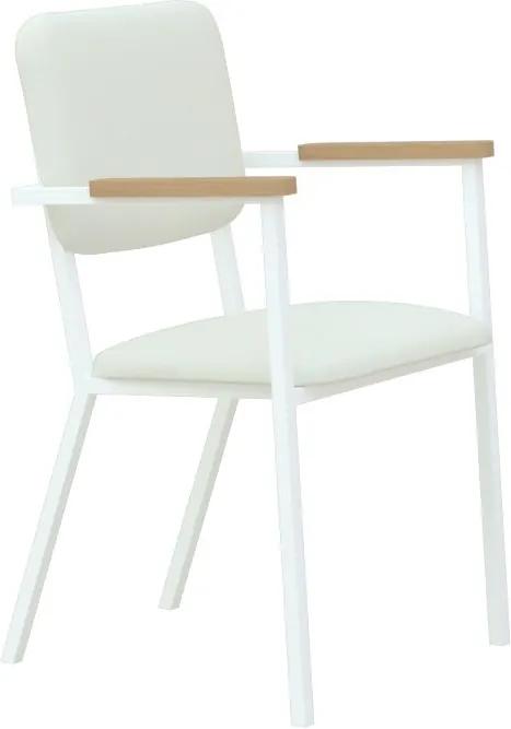 Studio HENK Co Armchair stoel met wit frame