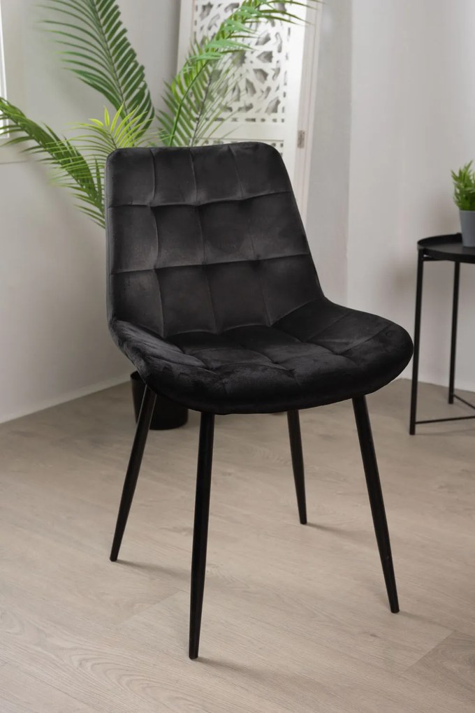 Fluwelen Teray Stoel