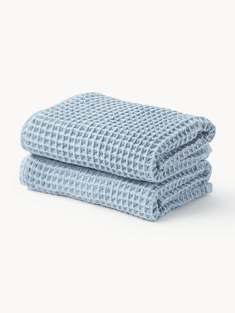 Handdoek Ines met wafelstructuur, in verschillende formaten