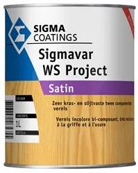 Sigma Sigmavar WS Project Satin - Kleurloos - 1 l