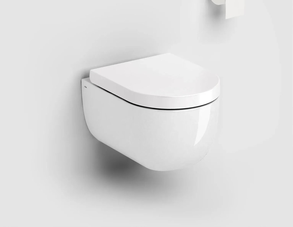 Clou Hammock softclose toiletzitting met quick release wit glans