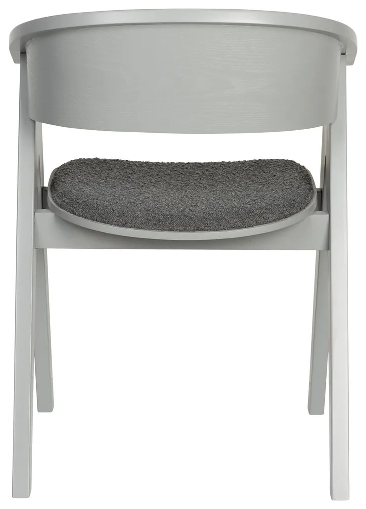 Zuiver Ndsm Design Eetkamerstoel Grijs Hout
