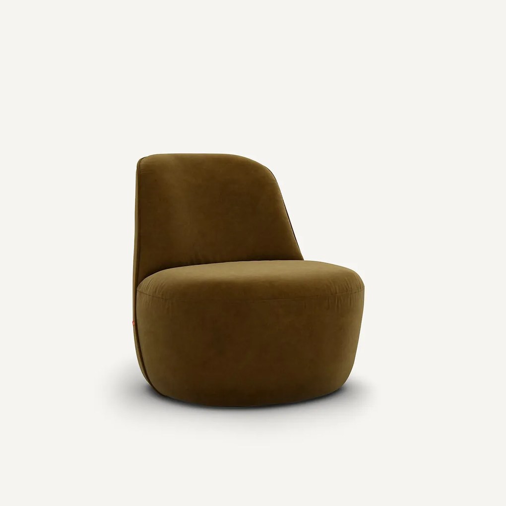 Fluwelen draaifauteuil Rosebury