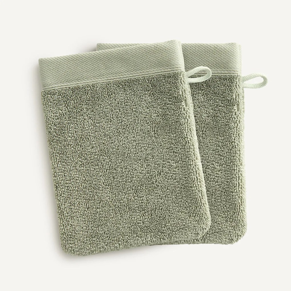 Set van 2 washandjes, 700 g/m², LEON