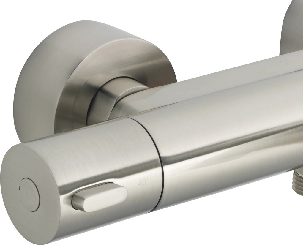 Ben Lavion thermostatische badkraan RVS-look
