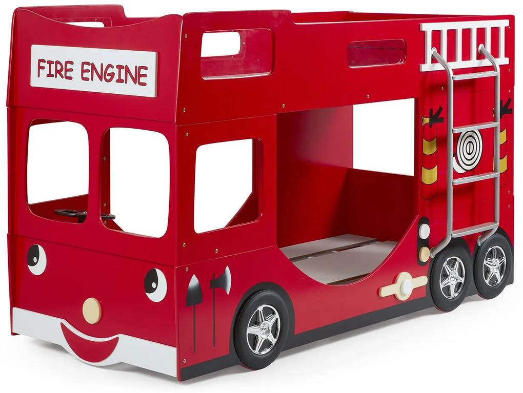 Baby Nora Angel Bed - Brandweerwagen, Rood, Fun, Kinderbed, Auto, - Vipack