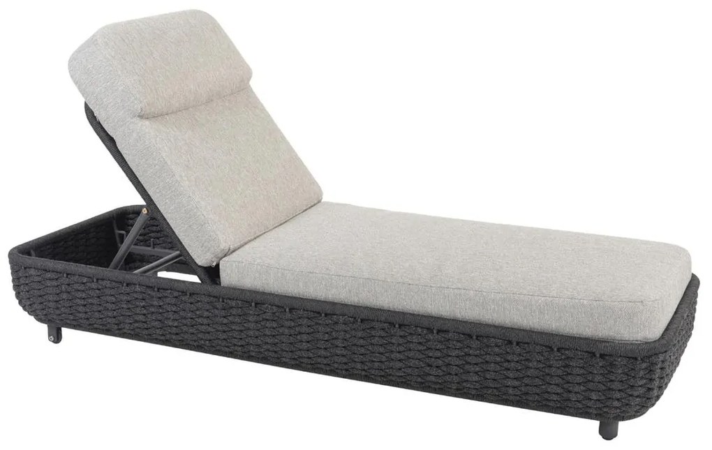 4 Seasons Outdoor Lido sunbed antraciet SALE Ligbed antraciet weerbestendig