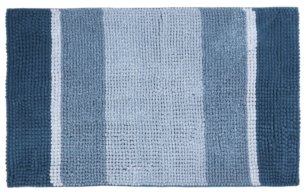 Differnz Fading badmat 60x90cm blauw