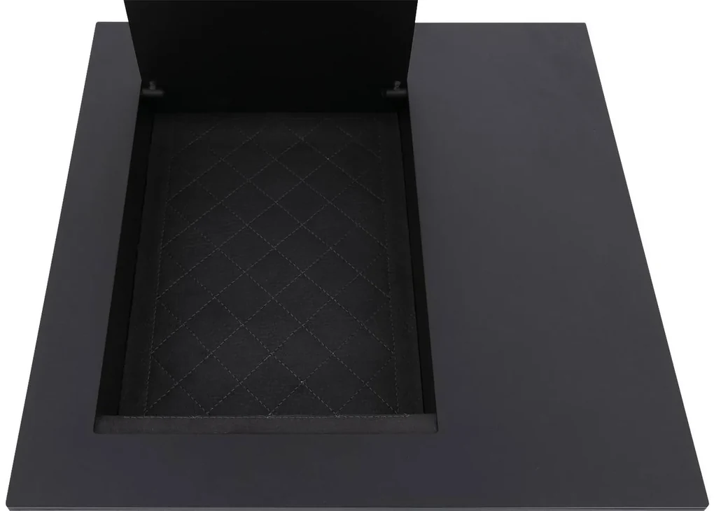 Goossens Nachtkastje Wing, 45 cm breed x 55 cm hoog x 45 cm diep met opbergbakje links