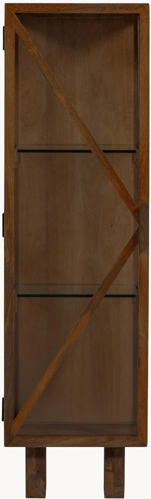 Wandvitrine Kella van mangohout