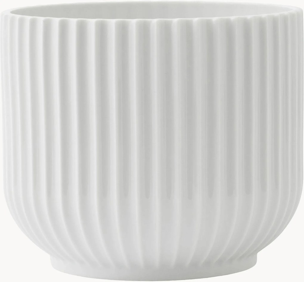 Plantenpot Lyngby van porselein, H 13 cm
