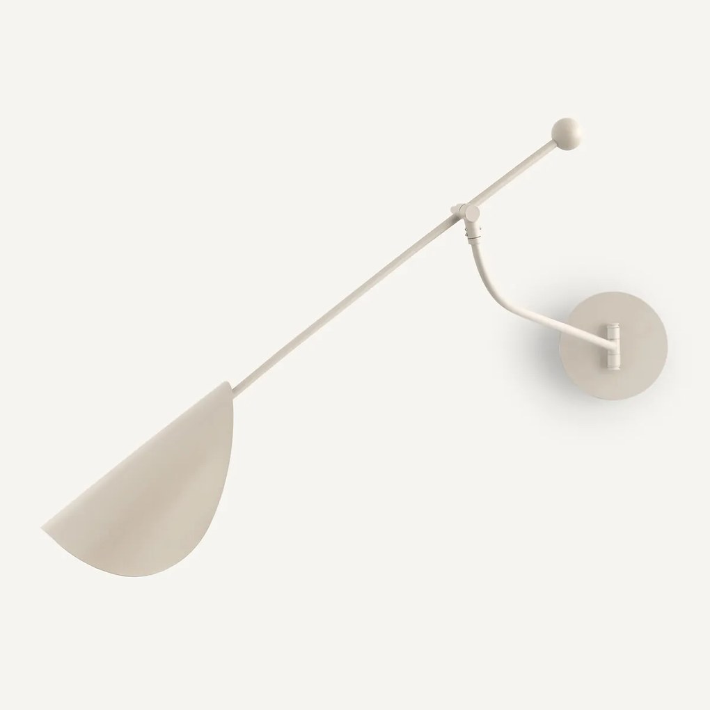 Wandlamp met 1 gelede arm, Funambule