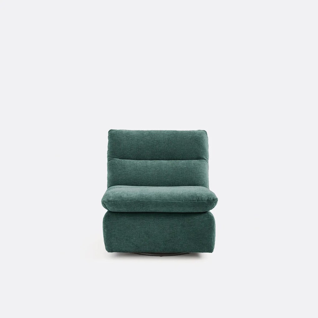 Reliëffluwelen draaifauteuil, ERABLE