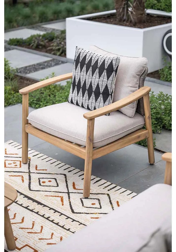 Garden Impressions Yucatan loungeset 4-delig - acacia