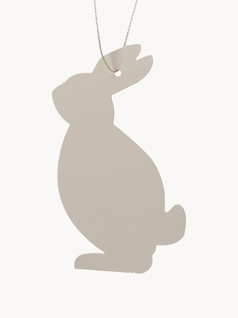 Paasdecoratie hangers Haas, 4 stuks