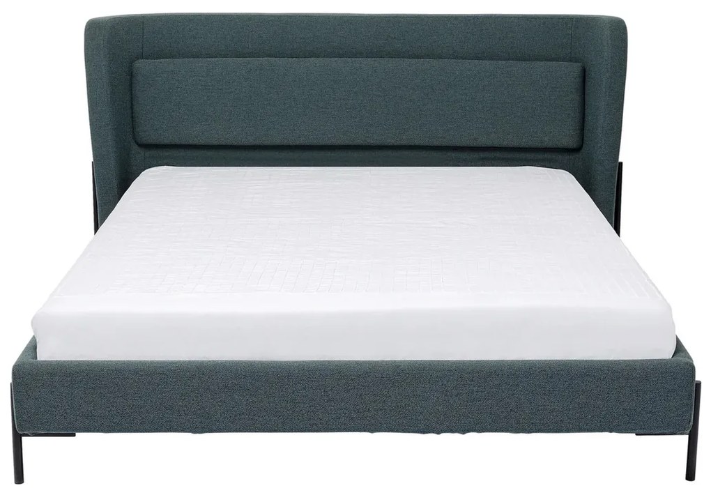 Kare Design Tivoli Modern Gestoffeed Bed Groen 160 Cm