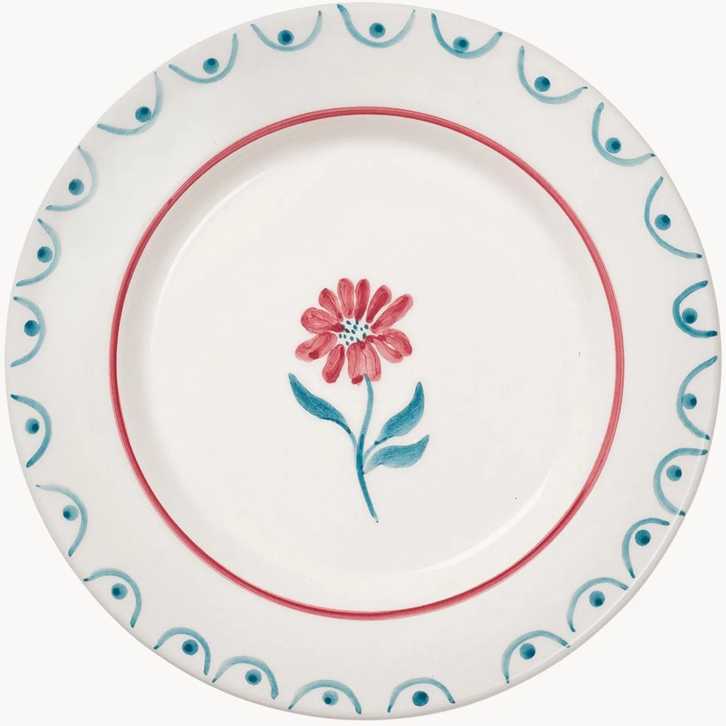 Handbeschilderd saladebord Cottage Flower