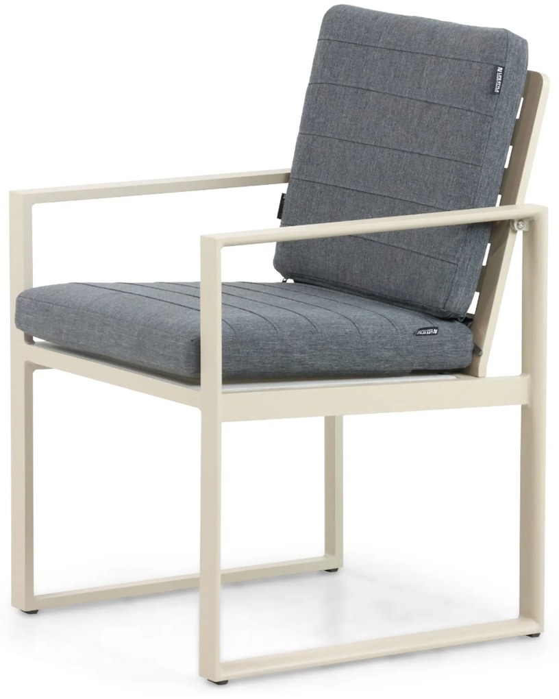 Tuinstoel Aluminium Taupe-naturel-bruin Lifestyle Garden Furniture Nuno