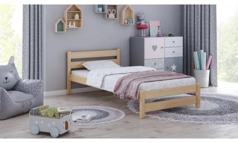 Kinderen Natuurlijk Eenpersoonsbed - Apollo For Kids Kinderen Peuter Junior Tieners 5056231774109 Children's Beds Home, 140x70, Geen, Geen Children's
