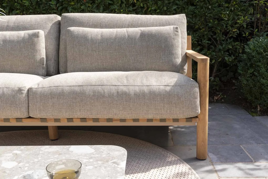 4 Seasons Outdoor Lucas loungebank  Loungebank    beige weerbestendig