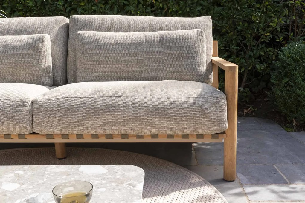 4 Seasons Outdoor Lucas loungebank SALE Loungebank beige weerbestendig