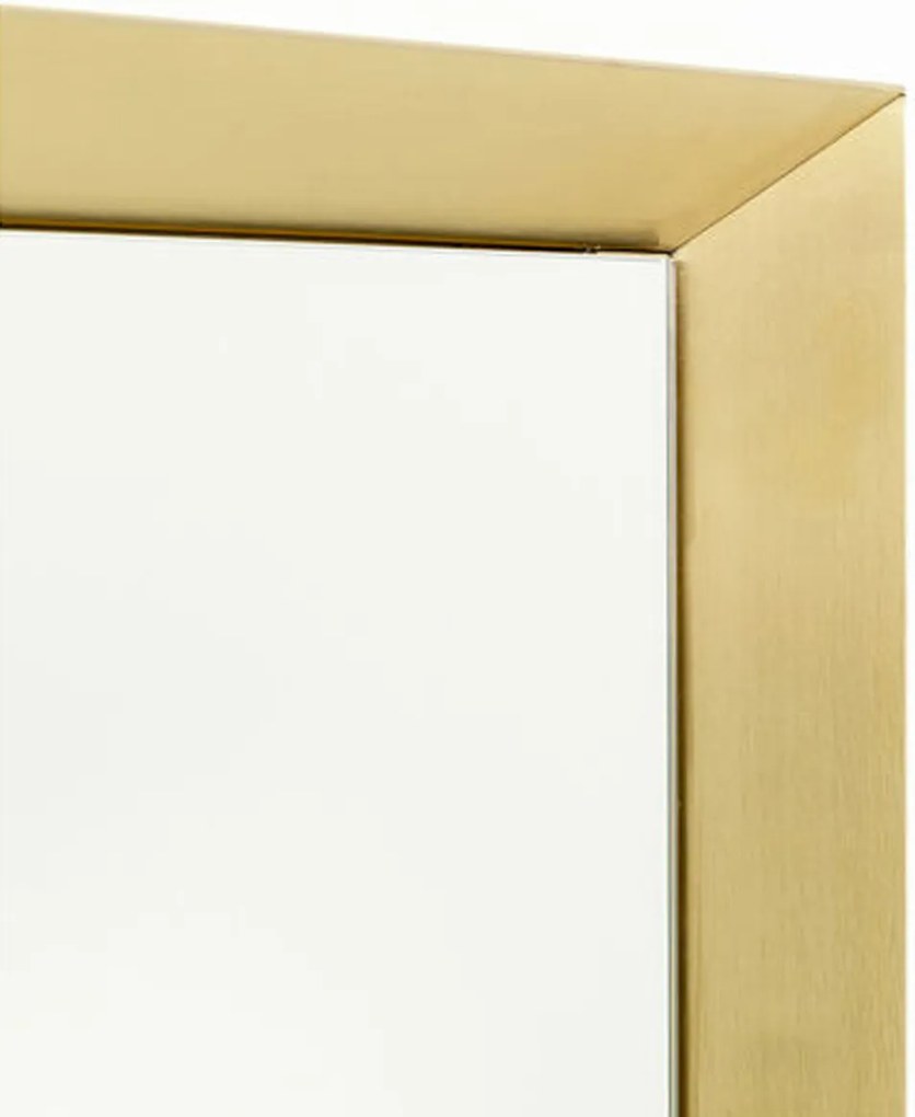 Spiegel Met Messing Lijst - 80x120cm