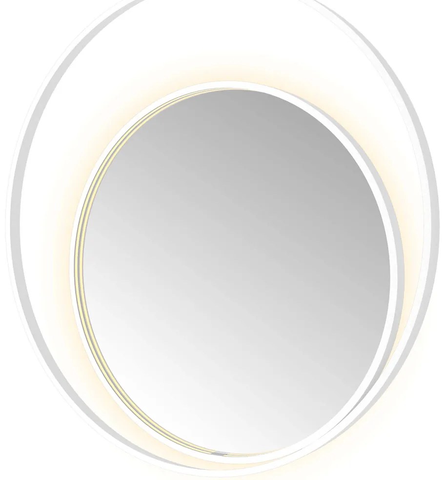 Hotbath &More Round 2 spiegel 100x100cm wit mat