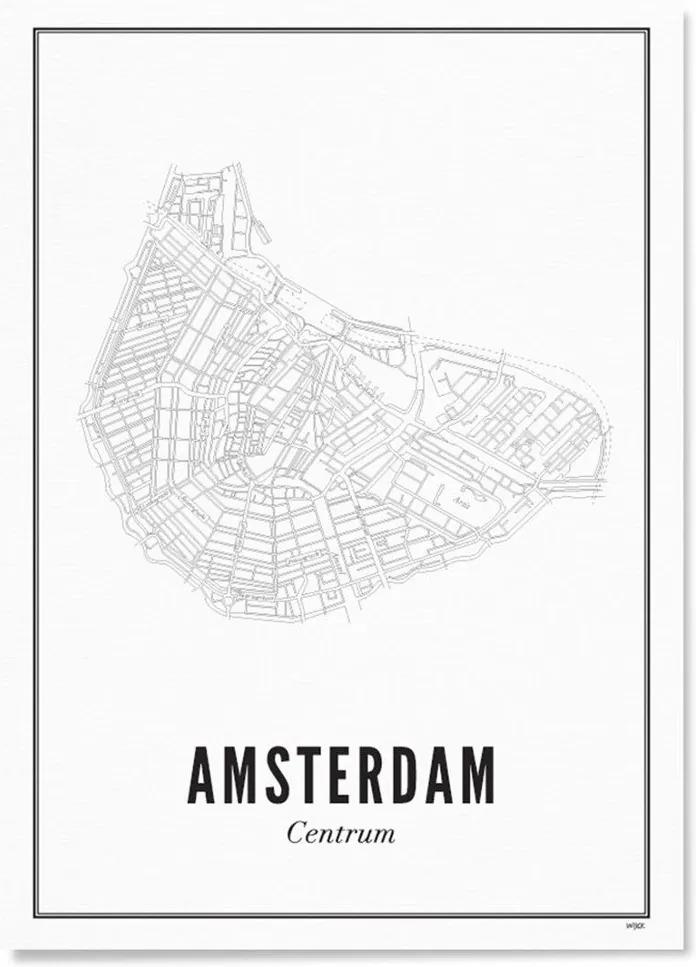 WIJCK- Amsterdam Centrum print