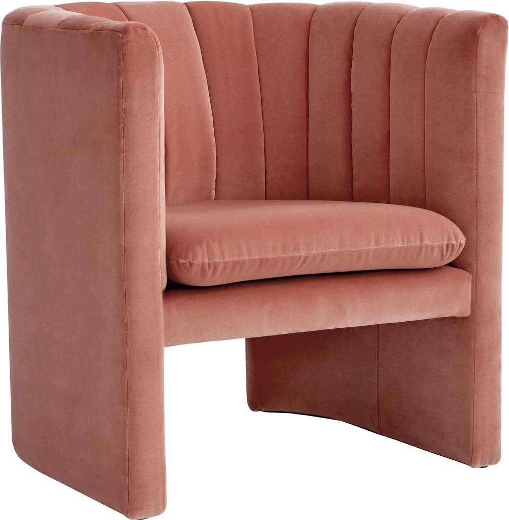 &tradition Loafer SC23 fauteuil Velvet roze