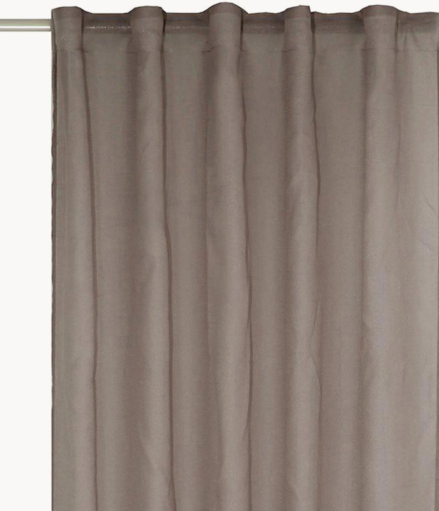 Ondoorzichtige multibandgordijnen Rimy, 2-delig, B 140 cm