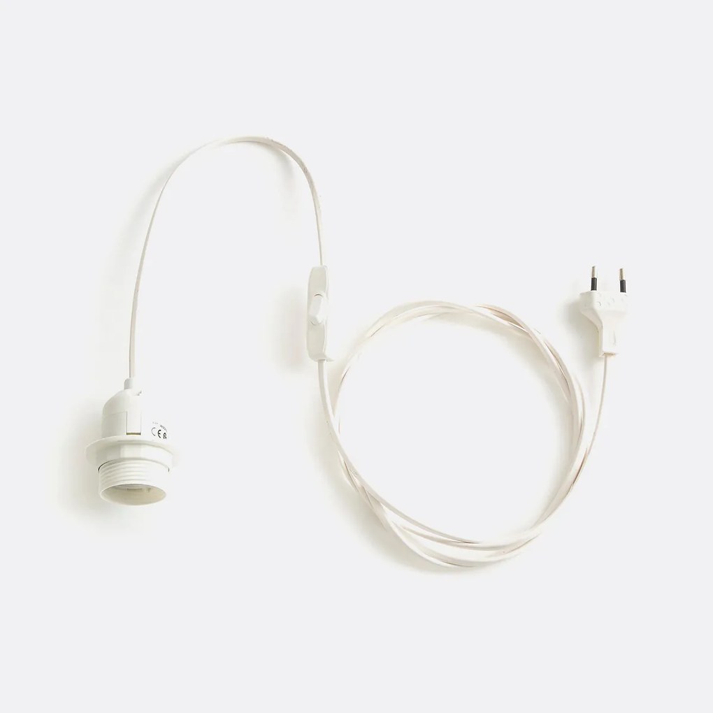 Elektrische kabel voor wandlamp fitting E27 Baulind