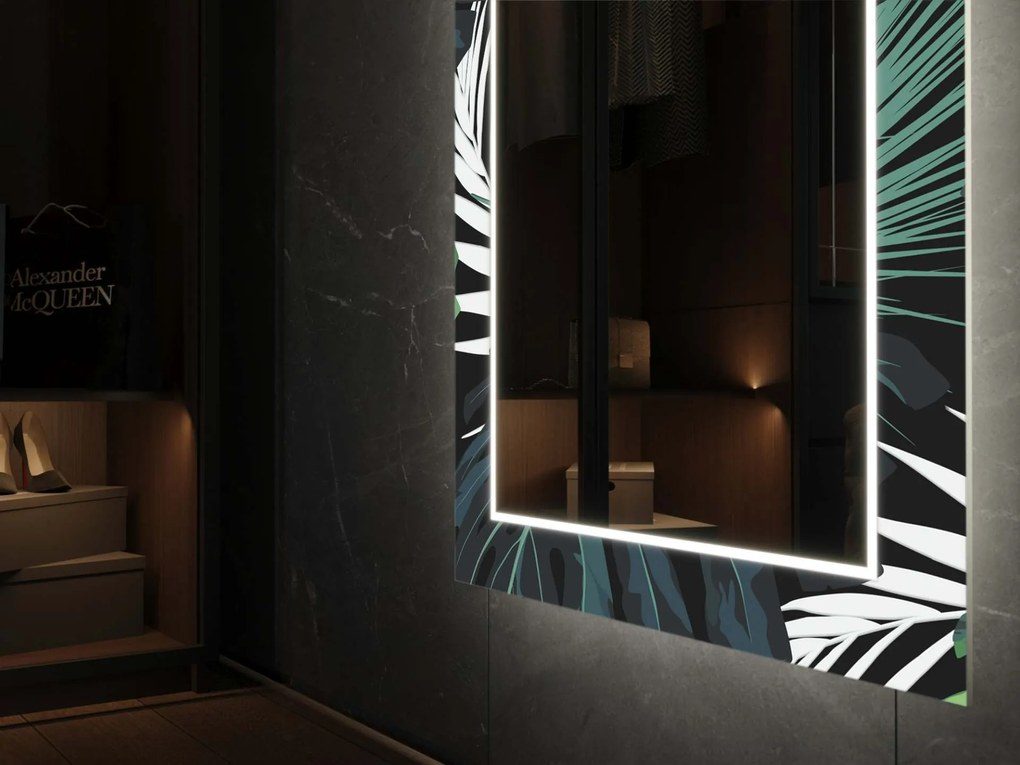 LED spiegel met decor D17