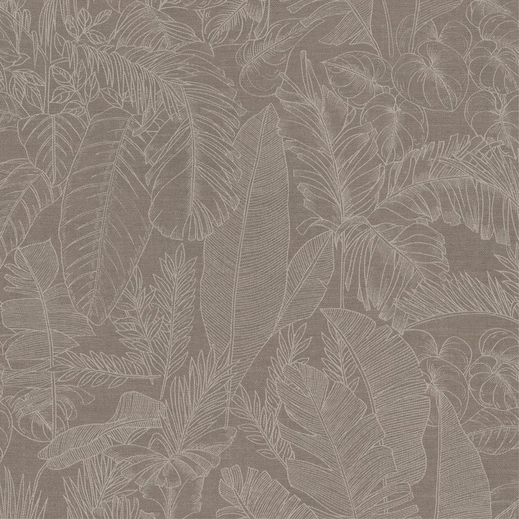Rivièra Maison - RM Wallpaper Botanicall Bliss taupe - Kleur: bruin