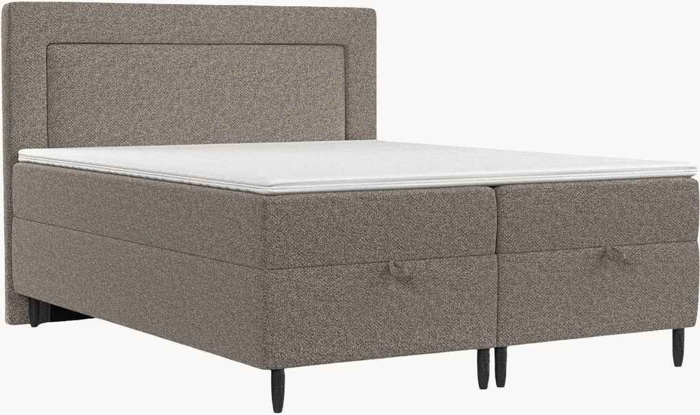 Handgemaakte divan bed Nea met opbergruimte, H3