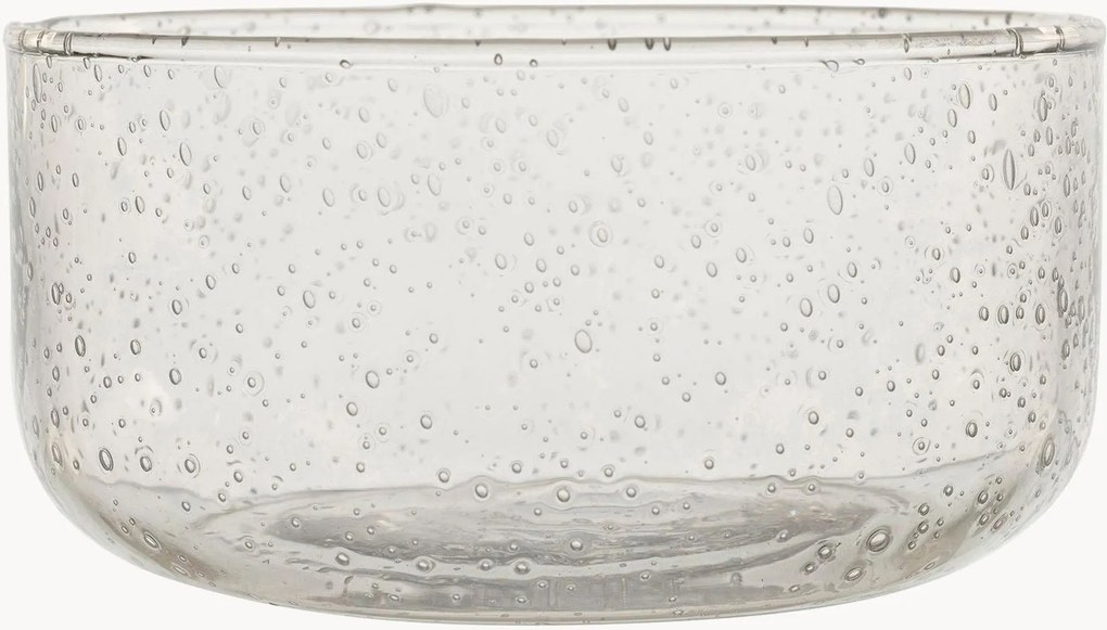 Kleine schalen Pernille van bubbelglas, 4-delig