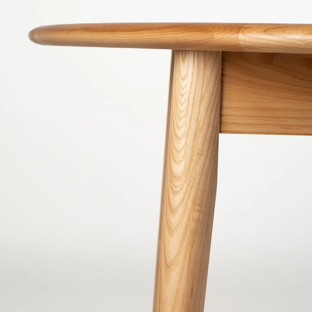 Zuiver Twist Round Oak Eiken Eettafel Uitschuifbaar 120-160 Cm - 120 X 120cm.